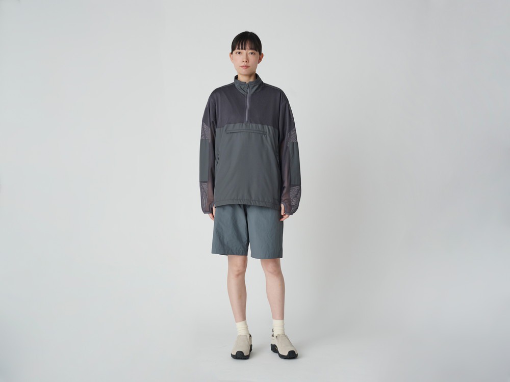 Nylon Tussah 2Way Shorts S LIGHT OLIVE