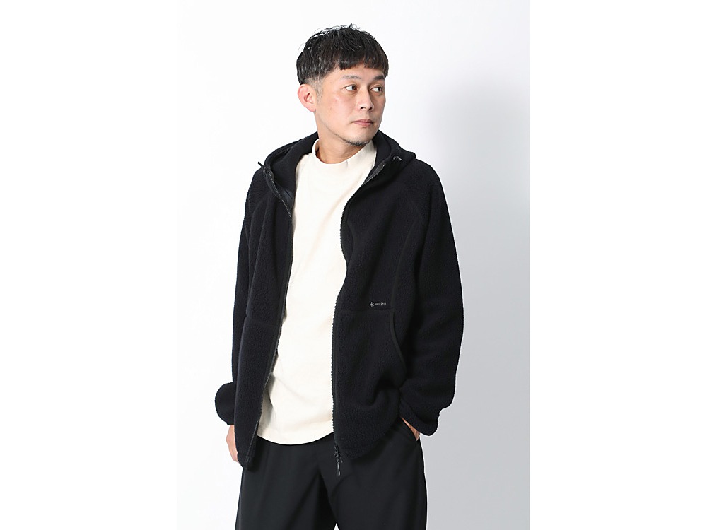 Thermal Boa Fleece Jacket M Black