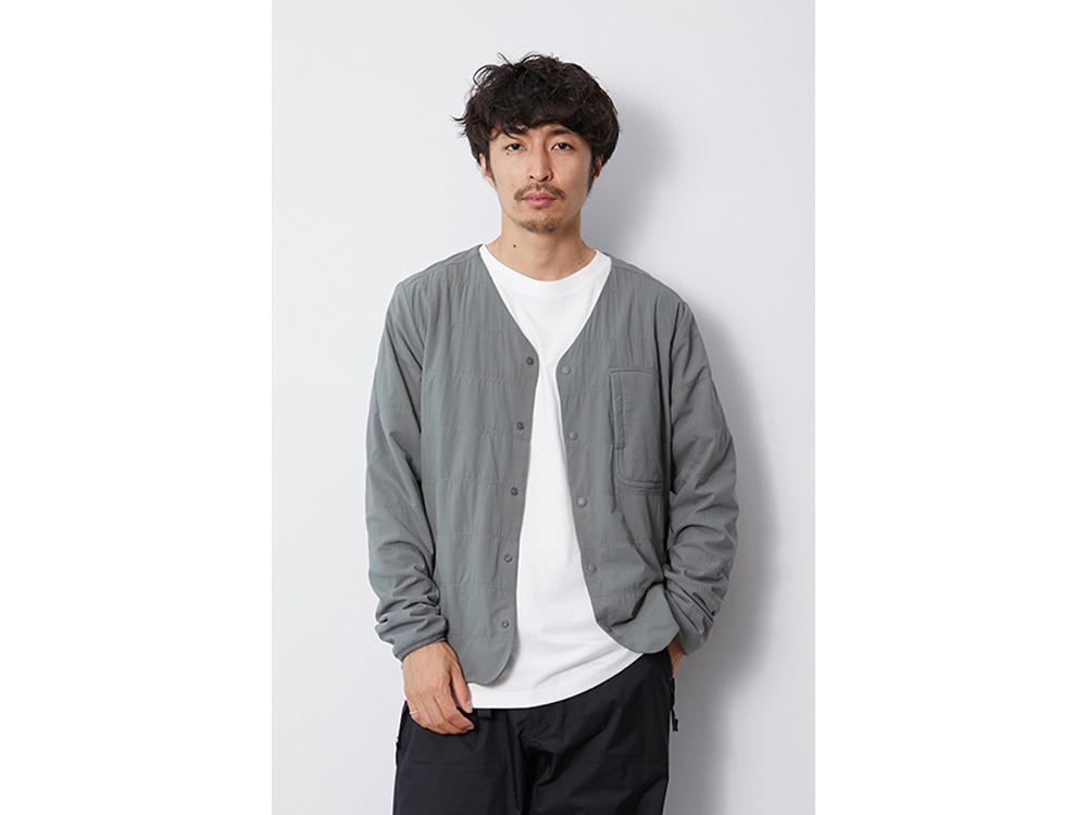 Flexible Insulated Cardigan M Beige(SW-21SU00103BG) | フレキシブル