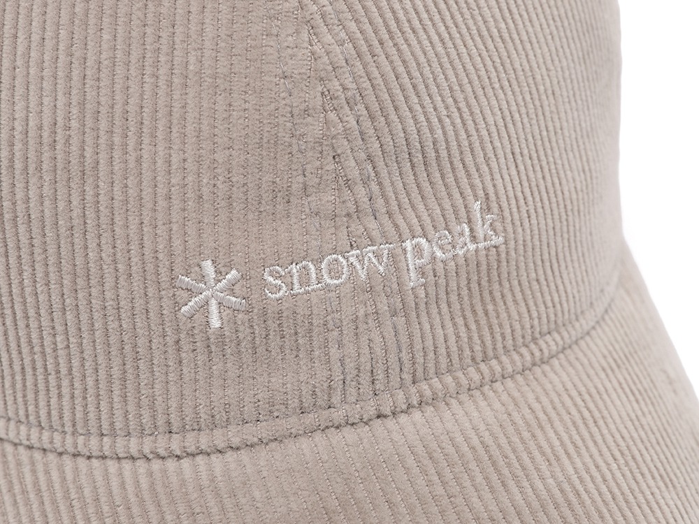 Corduroy Ball Cap M FOG GREY
