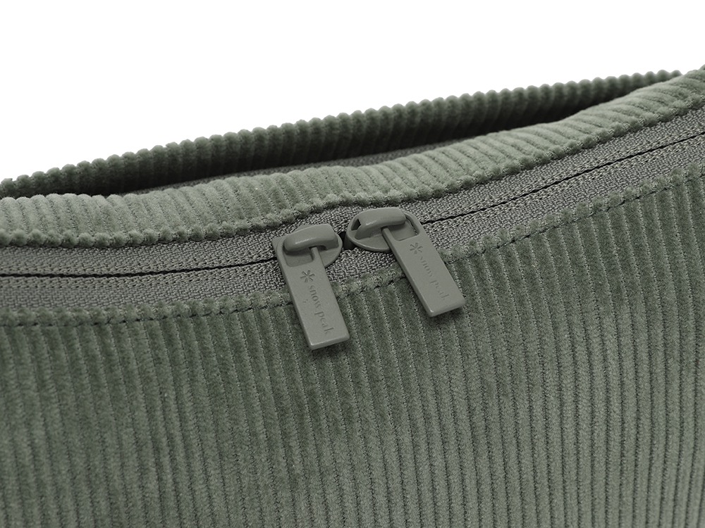 Corduroy Small Hobo Bag One GREEN
