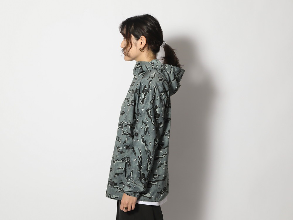 Printed Breathable Quick Dry Anorak M Grey