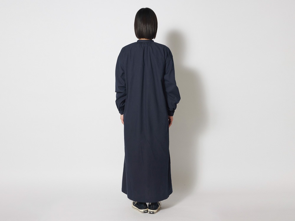 OG Cotton Poplin Shirt Dress 1 Navy