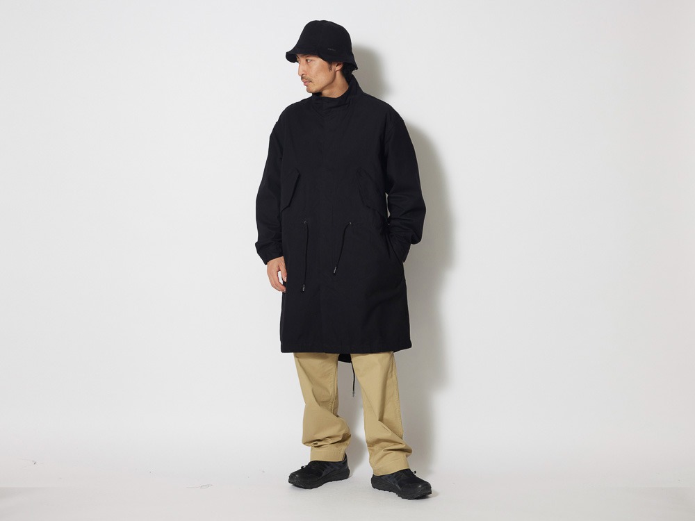 TAKIBI Canvas Coat S Black