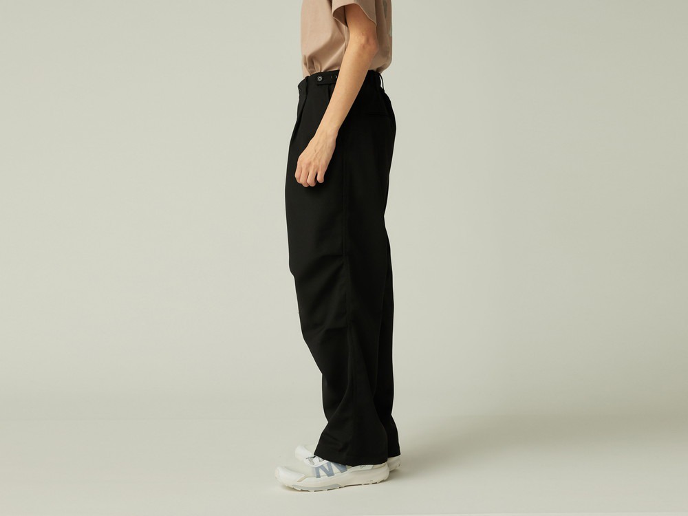 【先行予約商品】Hybrid Wool Trousers M BLACK