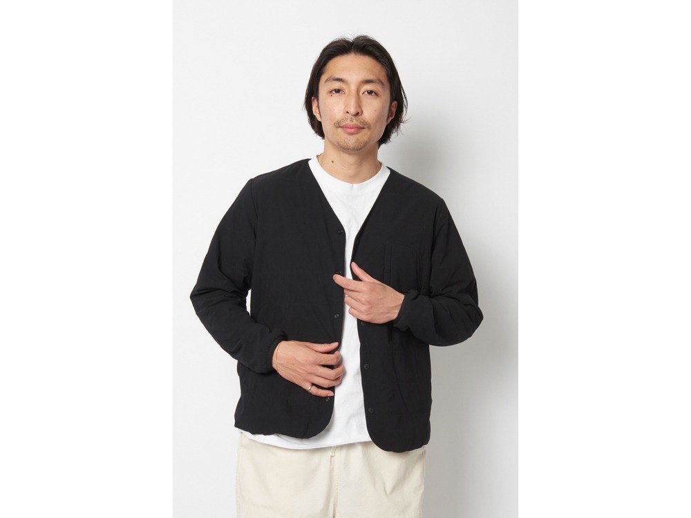 Flexible Insulated Cardigan M Beige(SW-22SU00103BG) | フレキシブル