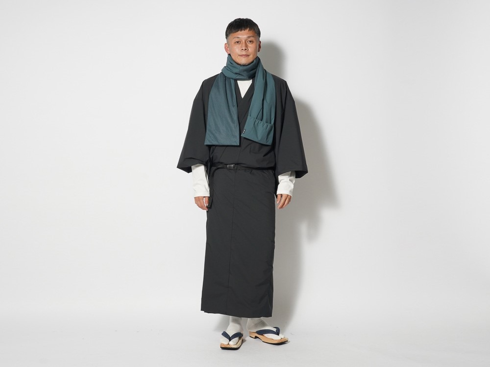 OUTDOOR KIMONO 2L Octa 2 Black