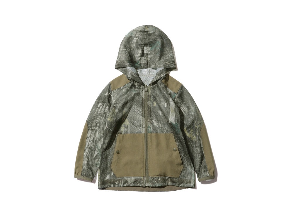 Printed Insect Shield Mesh Jacket M Grey(JK-23SU01403GY