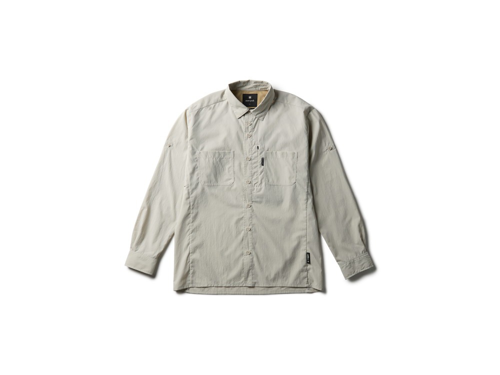 Utility Field Long Sleeve Stretch Dry Shirt S LIGHT GREY