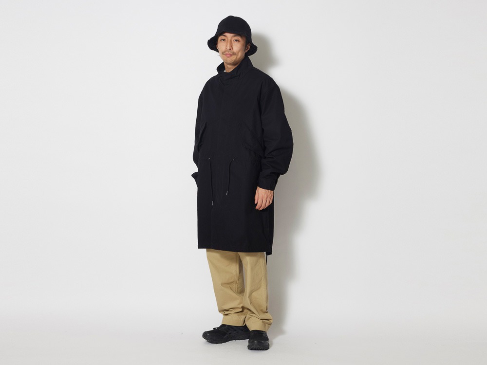 TAKIBI Canvas Coat S Black