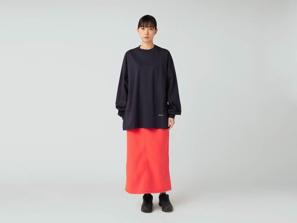 OG CottonMercerizedBD L/S T-Shirt M BLUE BD