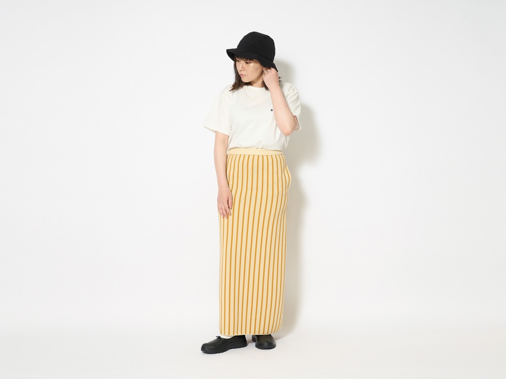 Co/Ny/Pe Skirt 4 Beige