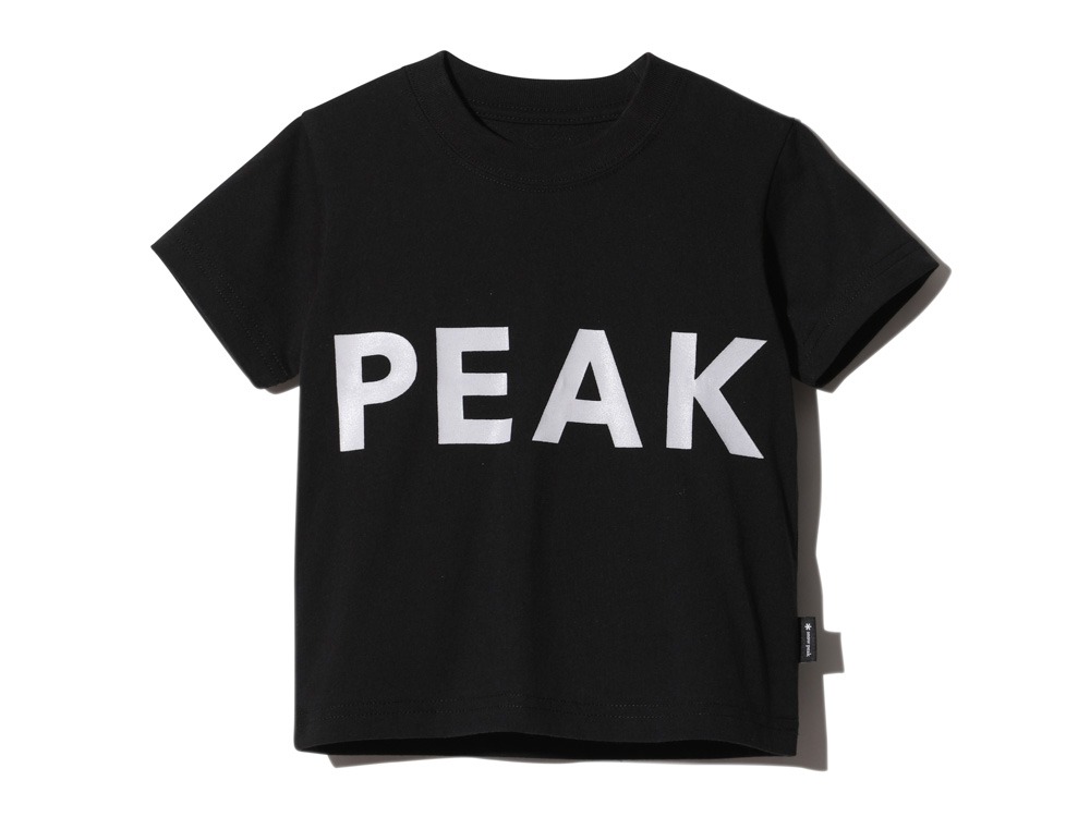 Kids Reflective PT T shirt SP BK(TS-22SK10100BK) キッズの通販(アウトドア用品)はスノーピーク(Snow Peak) performance gear インナー黒 150
