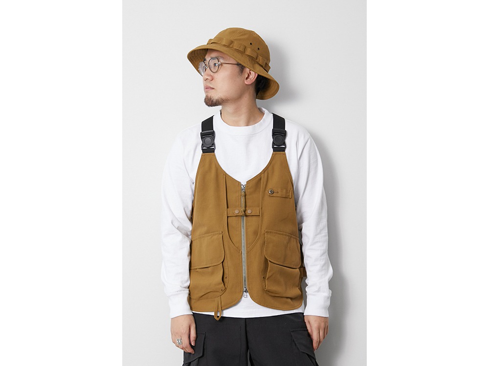 SNOW PEAK TAKIBI Vest  BLACK