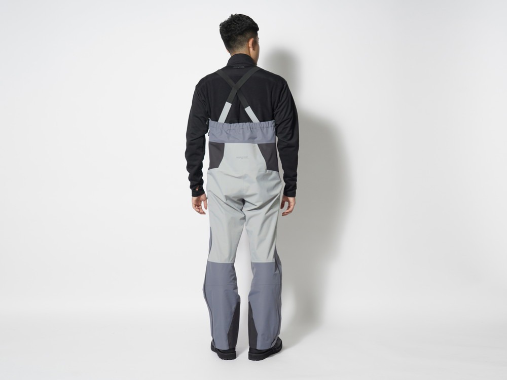 3L Graphen Bib Pants S Grey