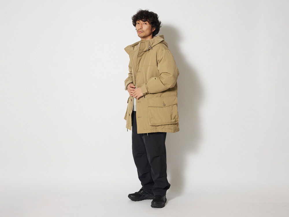 TAKIBI Down Coat 1 Beige