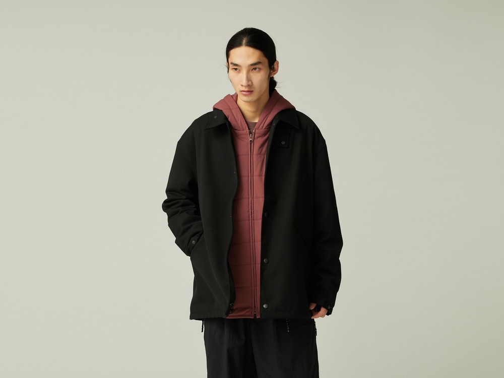 【先行予約商品】Hybrid Wool Coach Jacket M DARK BROWN
