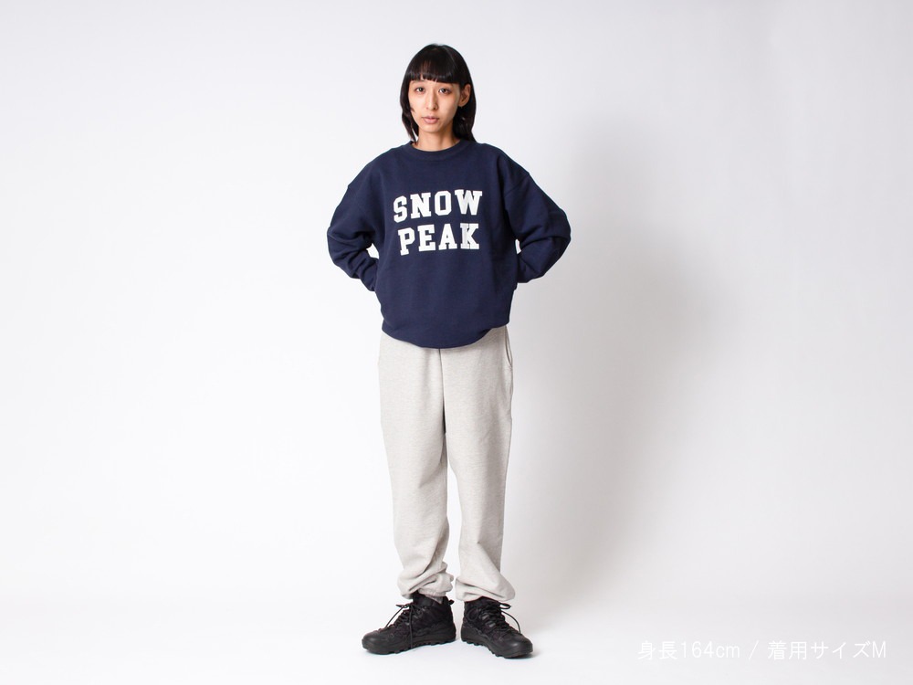 SP Felt Logo Sweatshirt Pullover M Black