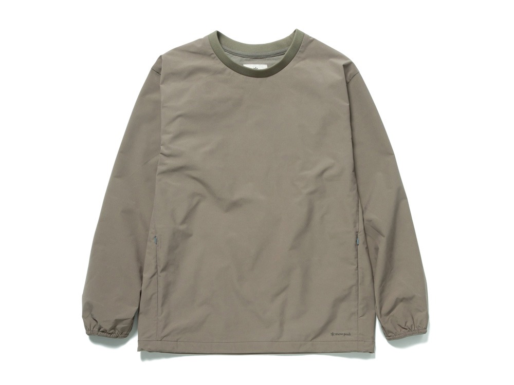 Double Weave Pullover 1 Khaki