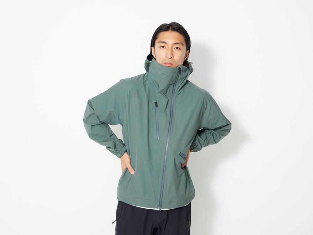 3L Rain Jacket M Balsamgreen