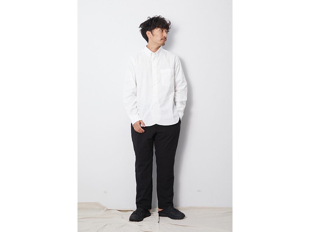 OG Cotton Poplin BD Shirt M Beige