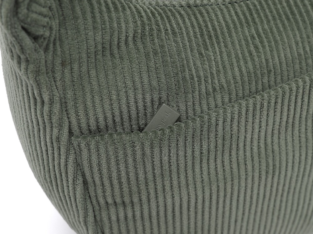 Corduroy Small Hobo Bag One GREEN