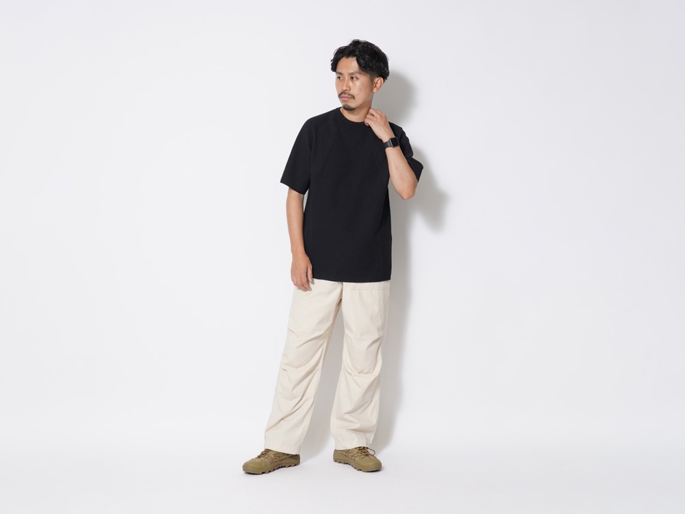 WG Recycled Pe Stretch Knit Tshirt S/S L MG