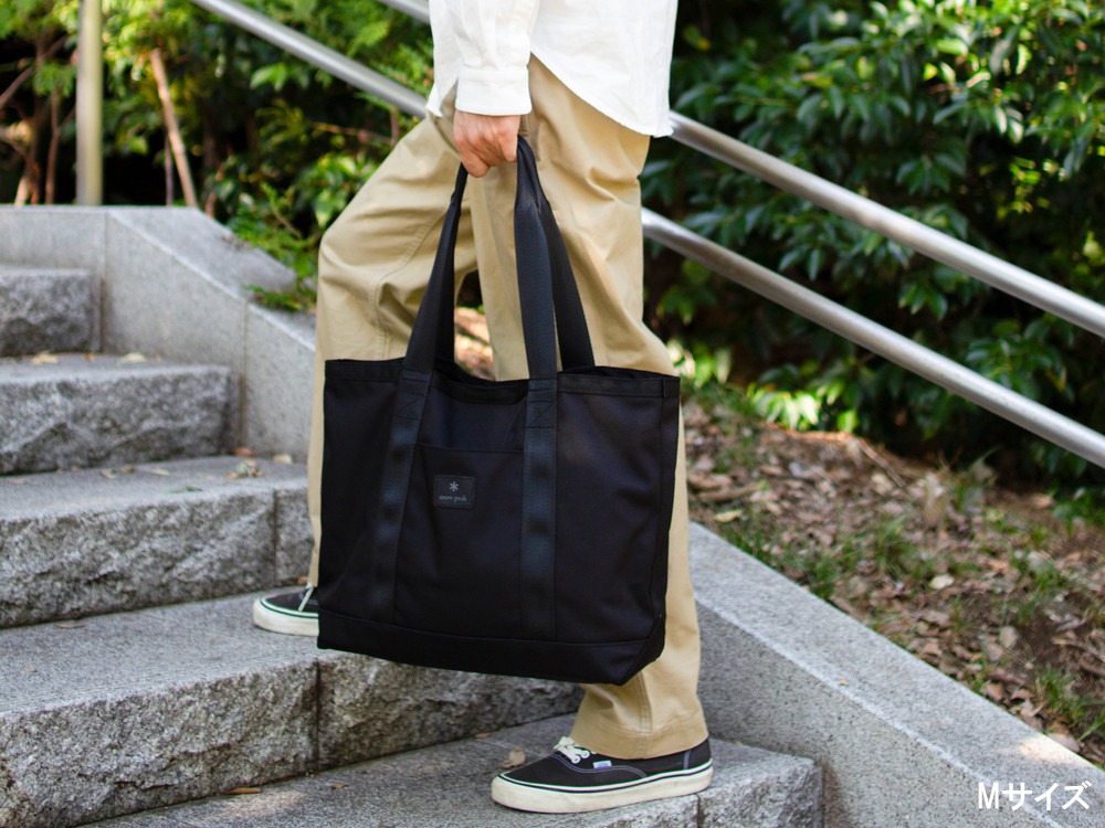 Noasobi Explorer Tote Bag M One BLACK