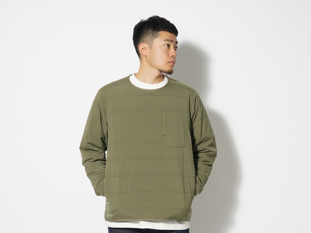 2023SSCAPE-COLLAR PULLOVER 38サイズ グレー - トップス