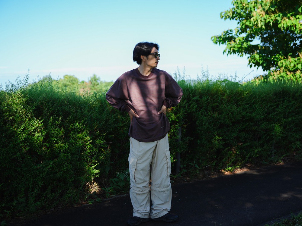 OG CottonMercerizedBD L/S T-Shirt M BLUE BD