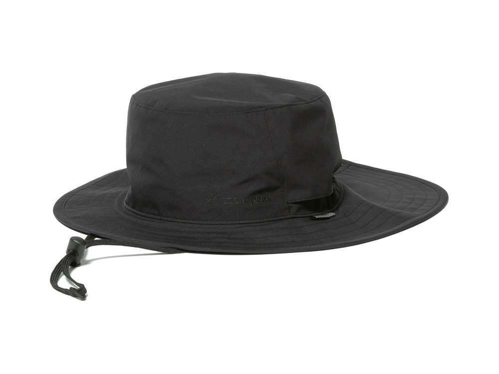 Toned Trout Rain Hat One BLACK
