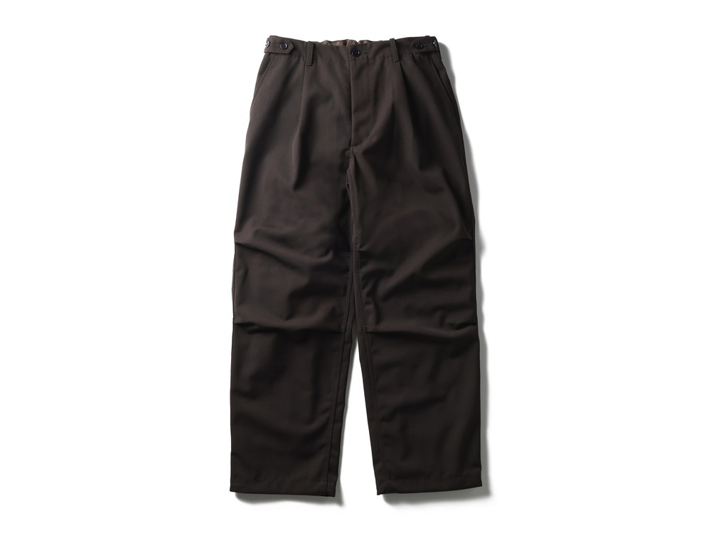 【先行予約商品】Hybrid Wool Trousers S DARK BROWN