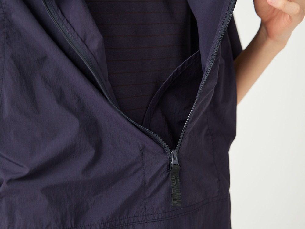 【先行予約商品】Nylon Tussah Utility Storage Vest S BLACK