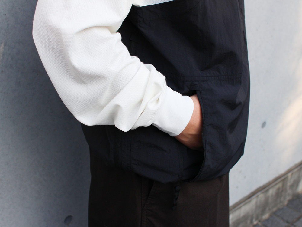 Nylon Tussah Utility Storage Vest M BLACK
