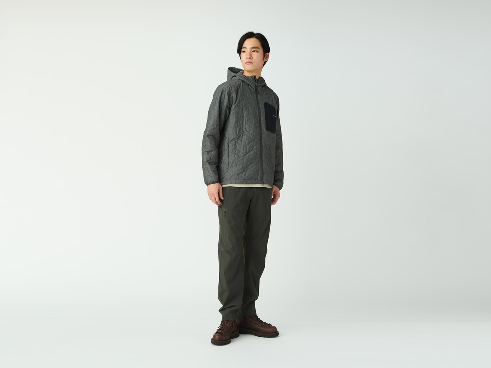 Quilted Insulation Jacket S BLACK