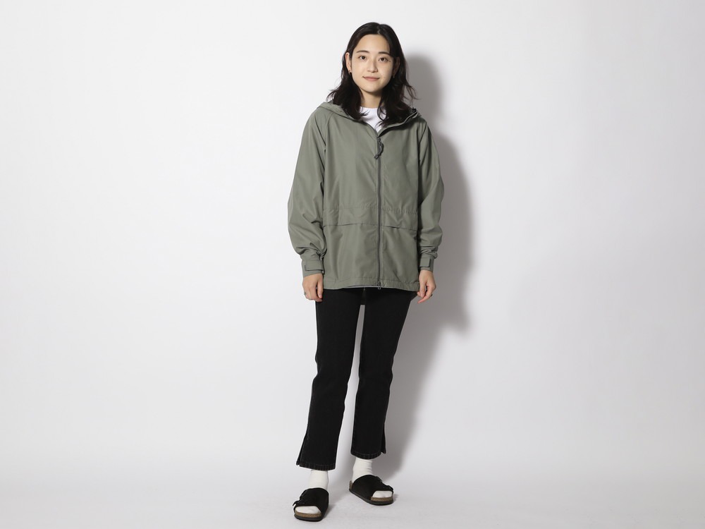 Light Mountain Cloth Zip Up Parka M Foliage(JK-24SU10403FG 