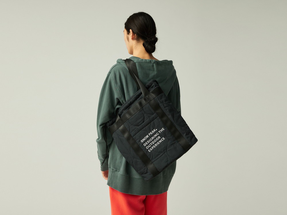 Quilted Ripstop Tote One OLIVE