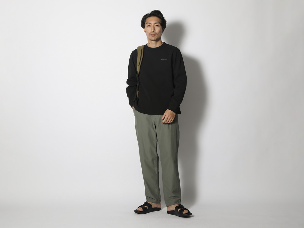 Light Mountain Cloth Pants 1 Black