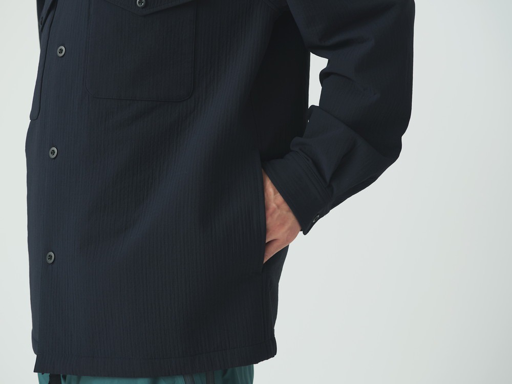 【先行予約商品】Easy Cloth Hooded Shirt M OLIVE