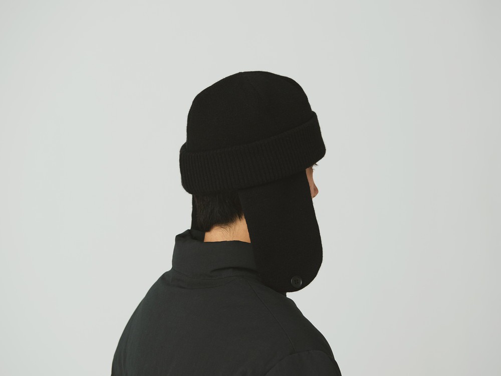 【先行予約商品】Knit Flight Cap One BLACK
