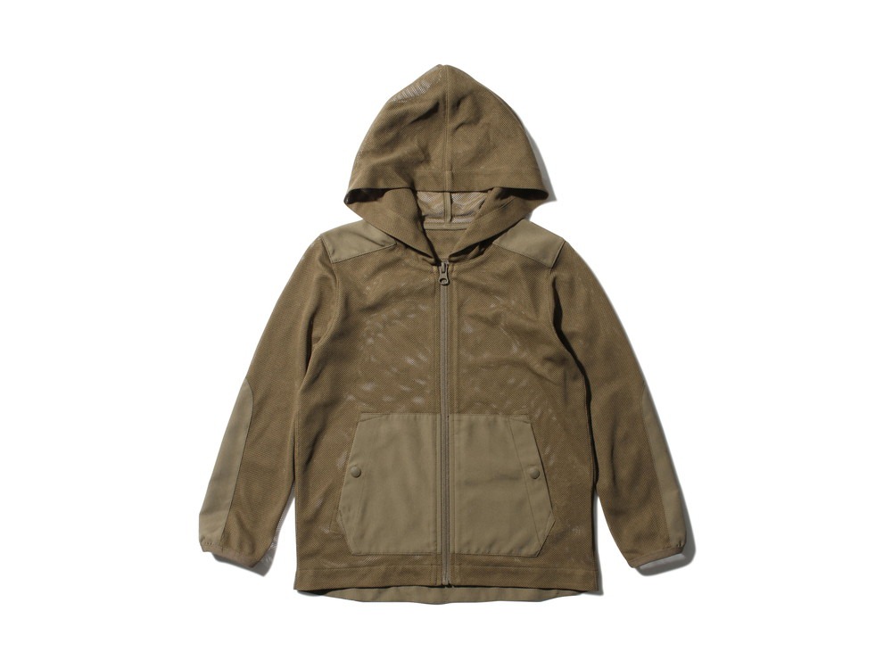 Kids Insect Shield Mesh Parka 4 Khaki