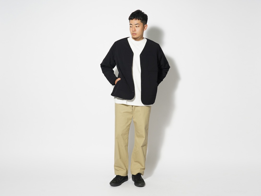 Flexible Insulated Cardigan S Navy(SW-23AU00102NV) | フレキシブル