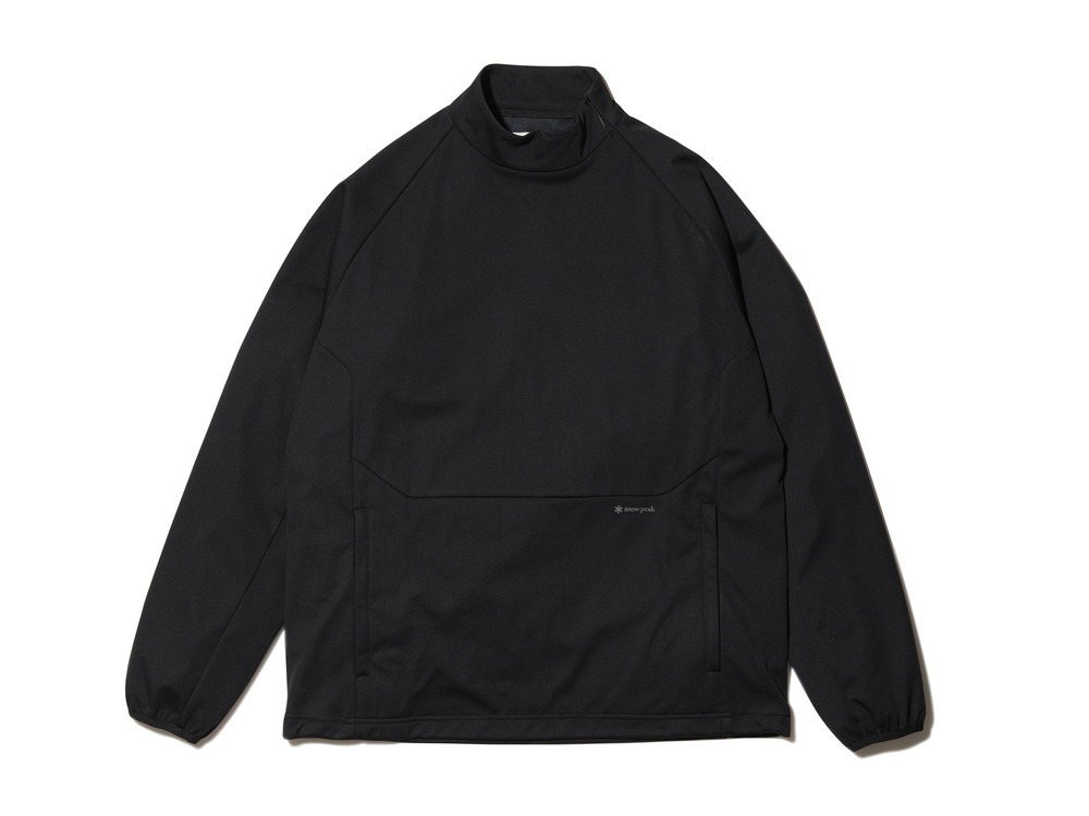 Lightweight Softshell Pullover M Black