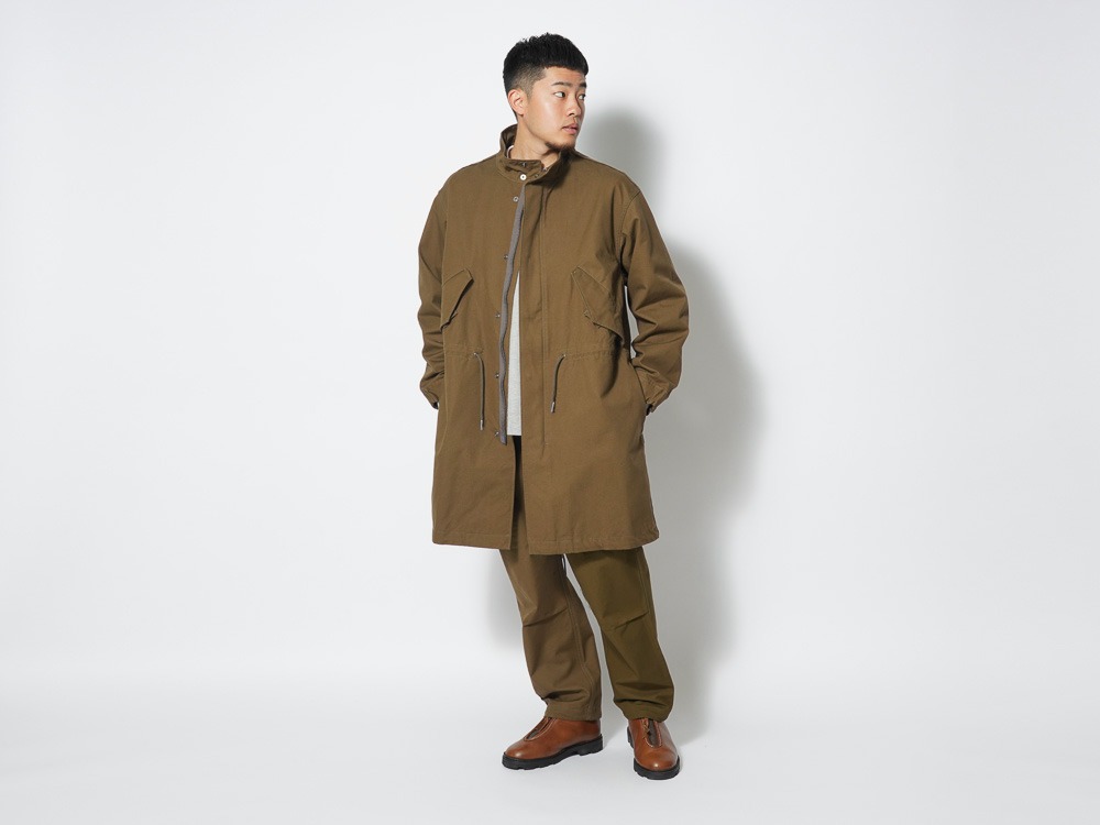 TAKIBI Canvas Coat 1 Olive