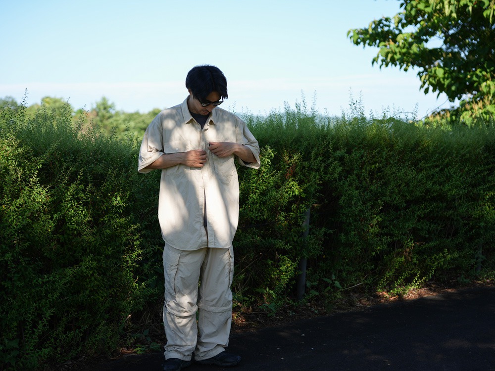 【先行予約商品】Garment Dyed Convertible Pants S IVORY