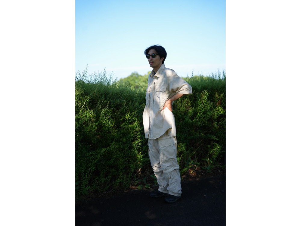 【先行予約商品】Garment Dyed Convertible Pants S IVORY