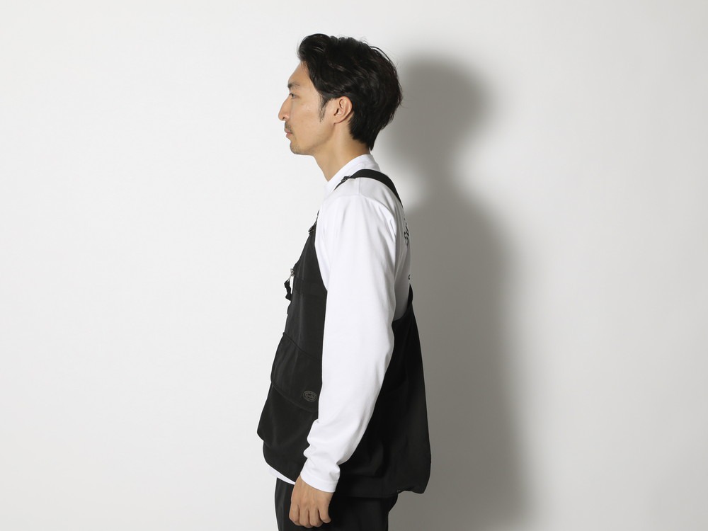 TAKIBI Weather Cloth Vest M Black