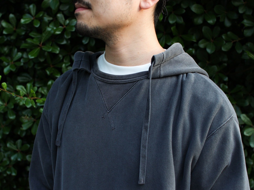 Garment Dyed Hoodie XL CHARCOAL