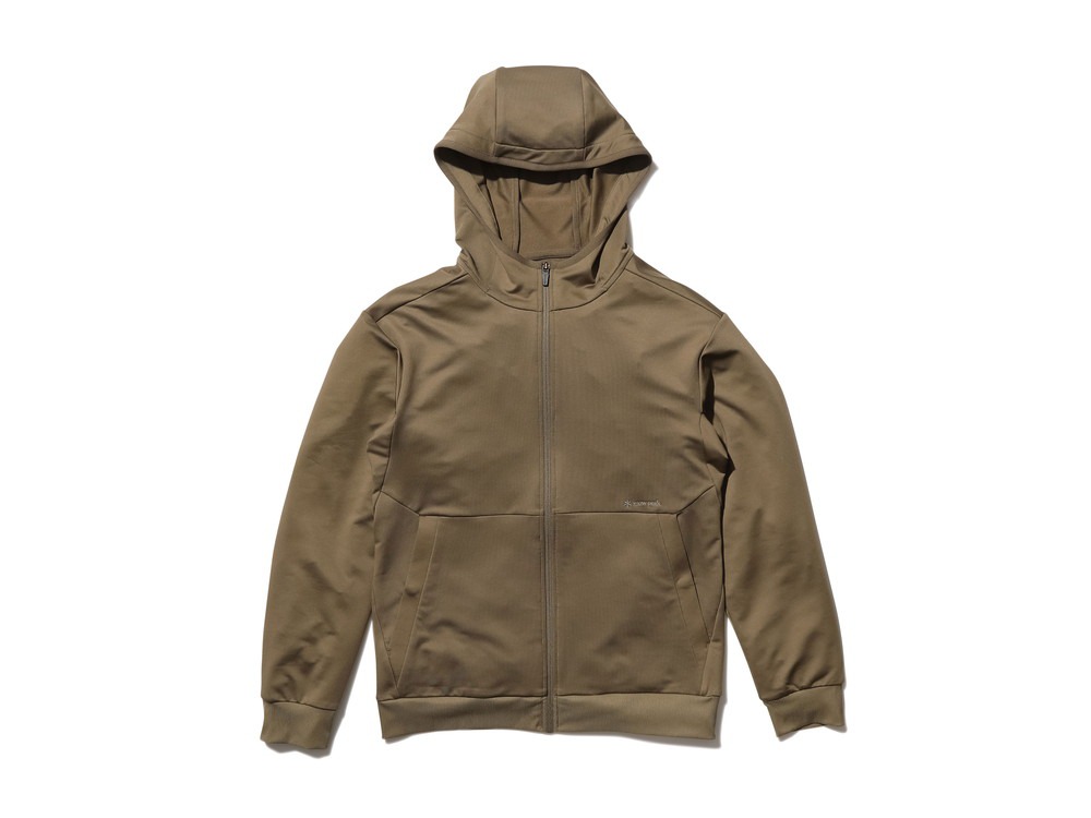 Quick Dry Zip Up Sweatshirt Parka 1 Khaki(SW-24SU00700KH