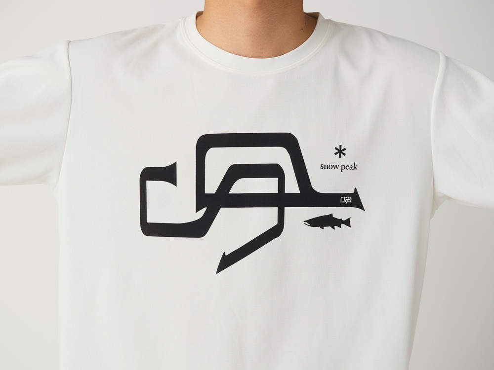 SP Logo Graphic Long Sleeve T-Shirt S WHITE